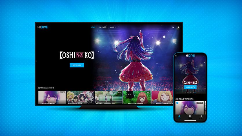 HIDIVE Launches Major App And Website Update