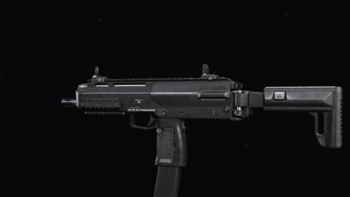 Image showing MP7 SMG on black background