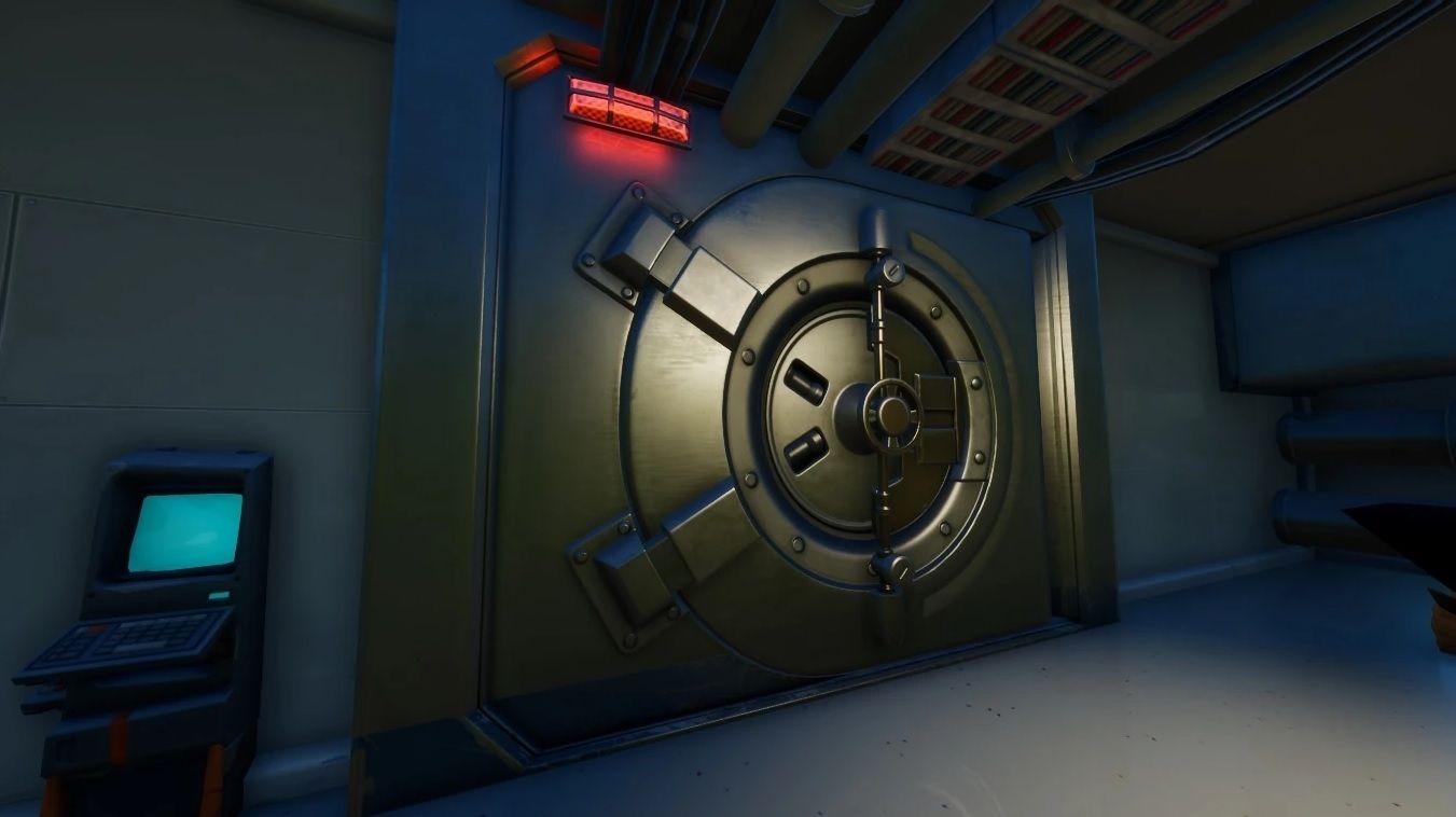 Screenshot from Fortnite showing a vault.