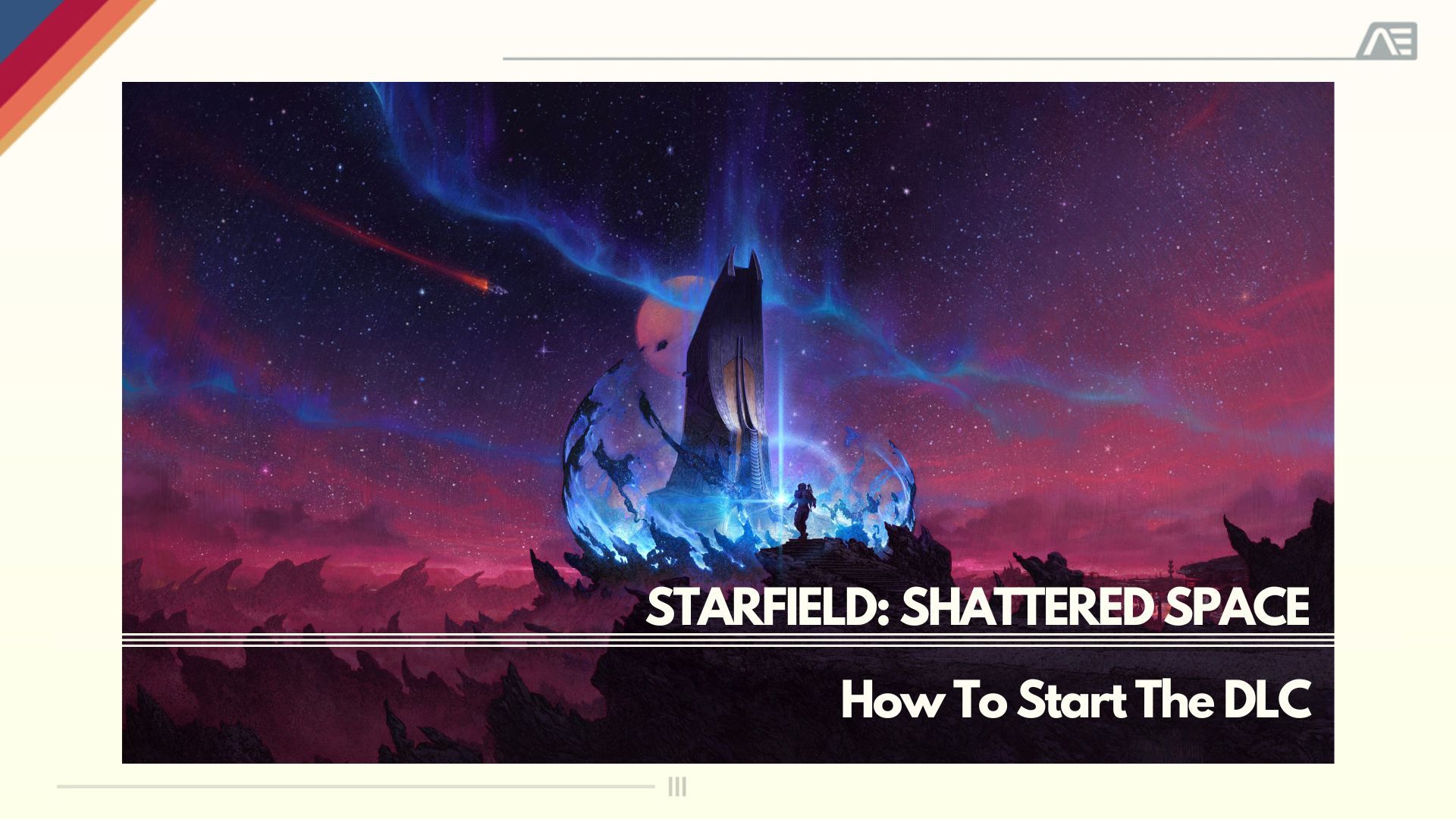 How to Start the Shattered Space DLC in Starfield!