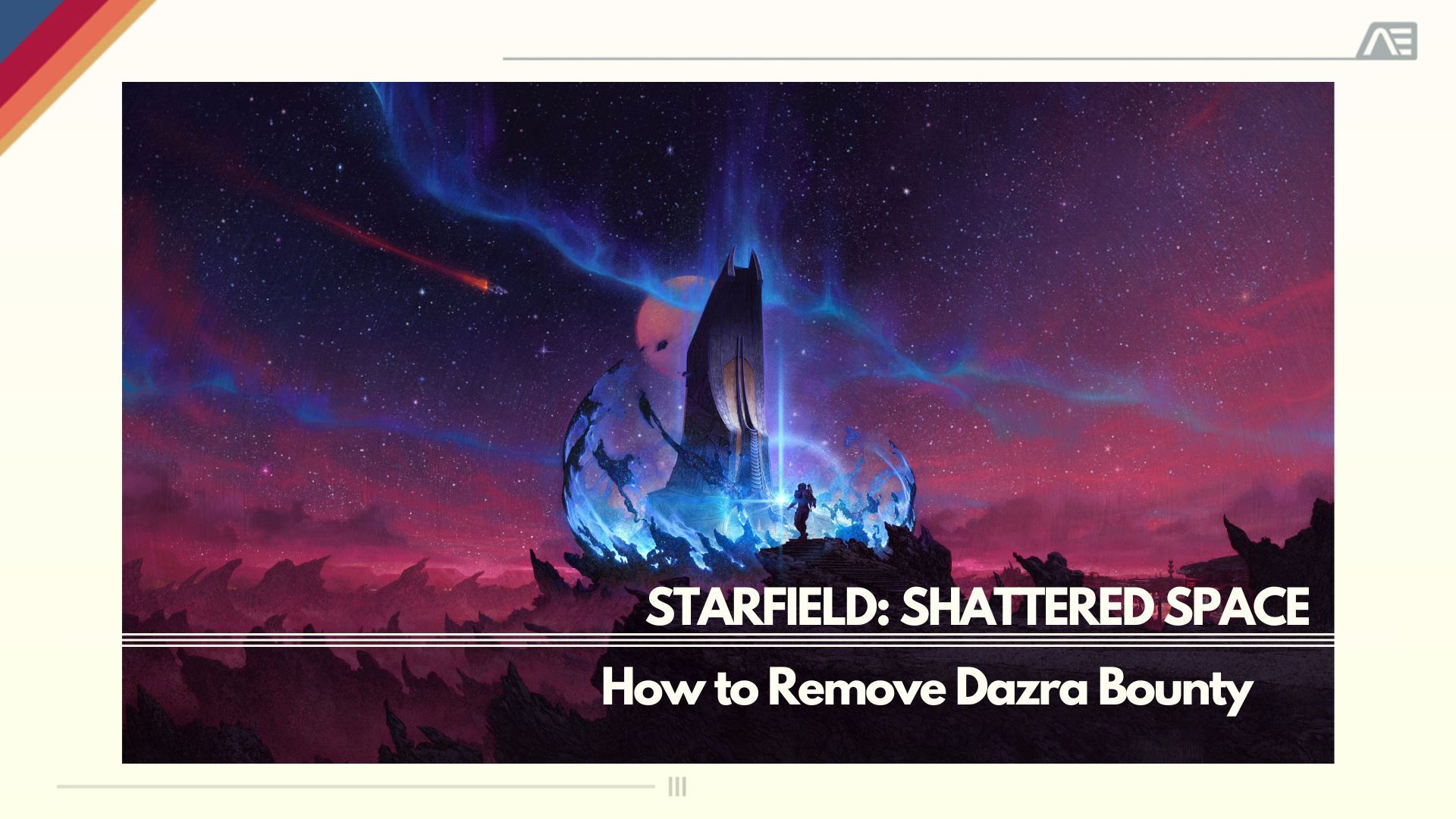 Starfield: Shattered Space — как удалить награду за Дазру