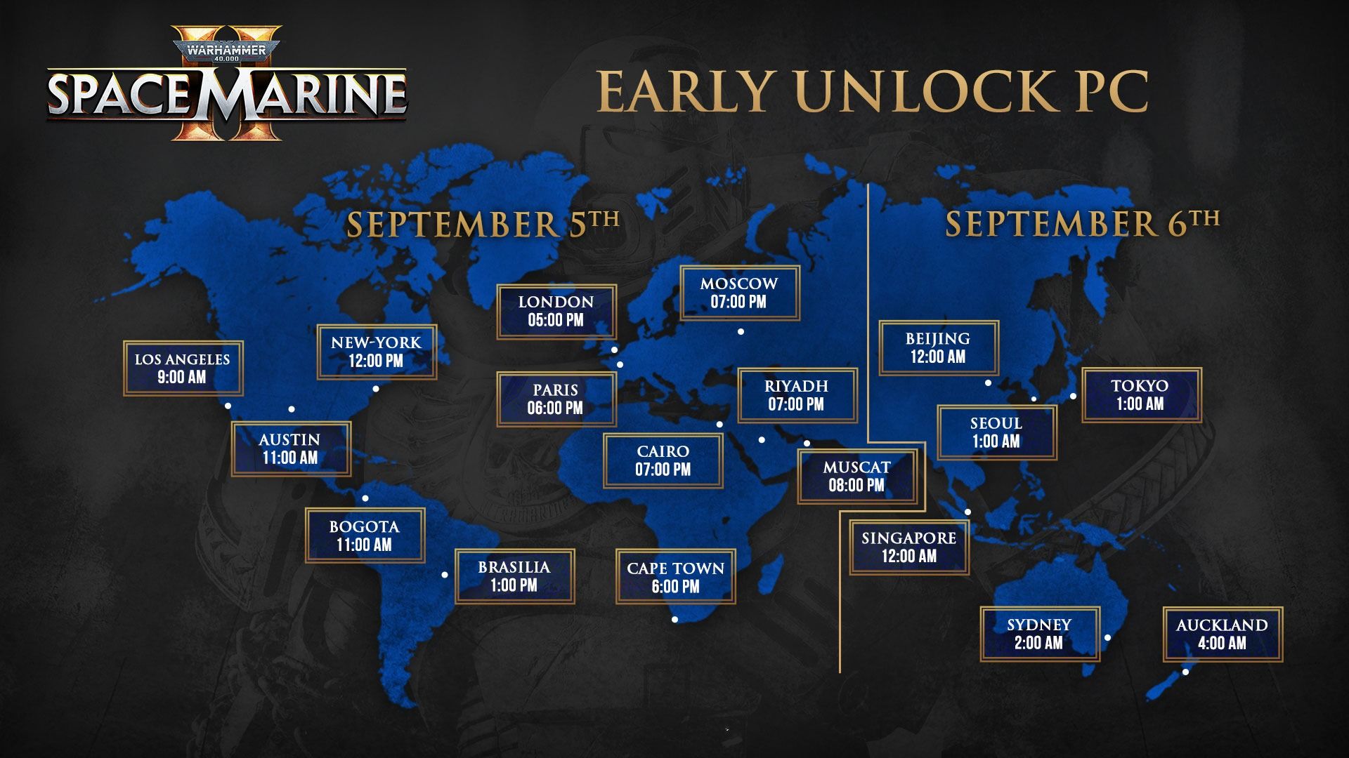 When Can You Play Warhammer 40K: Space Marine 2? Release Times and Preload Details