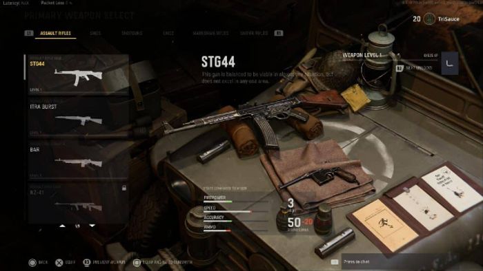 Call of Duty: Vanguard STG 44 Assault Rifle