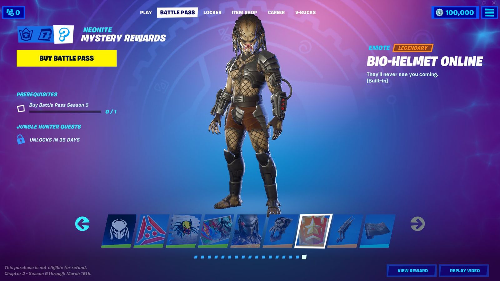 Fortnite Predator Skin Quests: How To Get The Predator Skin In Fortnite 