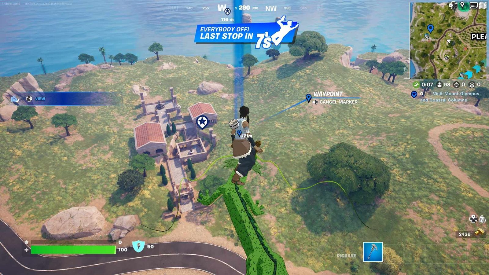 Fortnite Where To Find Coastal Columns 1839