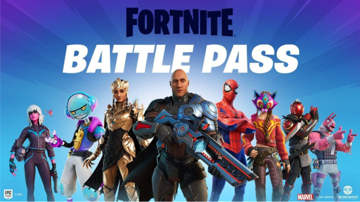 Image showing an overview of a Fortnite Battle Pass