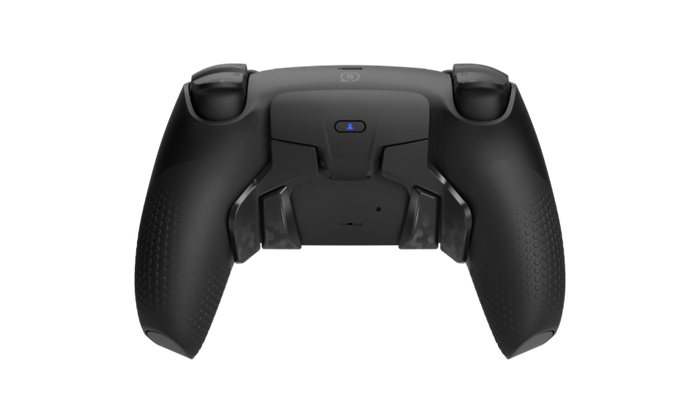 Back of SCUF Reflex showing paddles