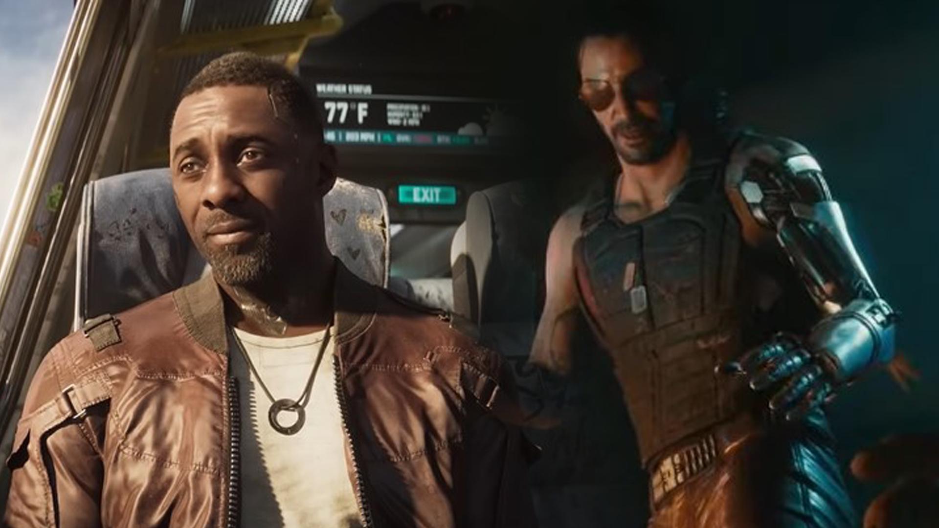 Cyberpunk 2077: Idris Elba Wants to Star in Adaptation with Keanu Reeves