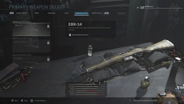 EBR-14 Modern Warfare