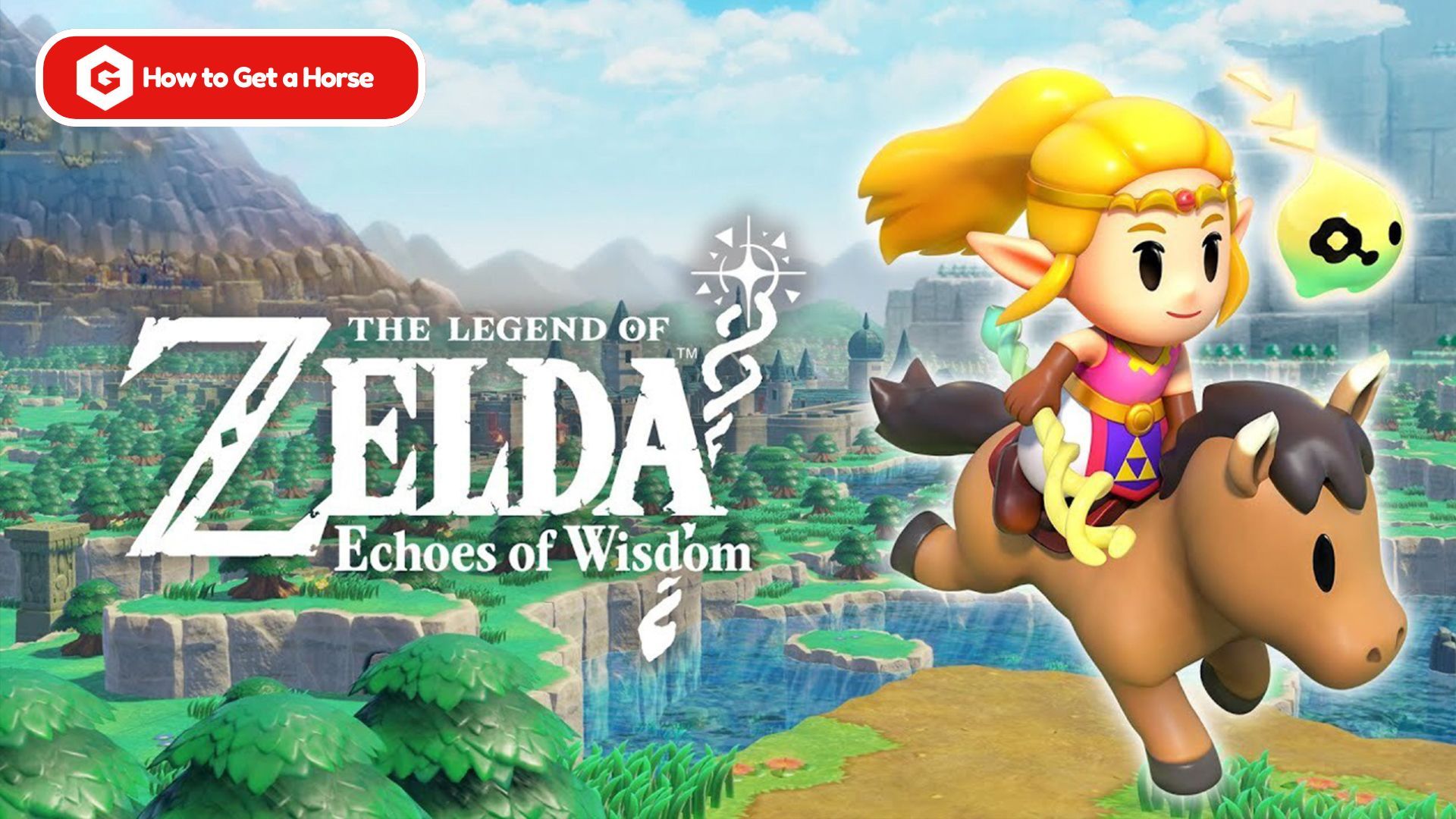 Разблокируйте и быстро оседлайте лошадей в Zelda: Echoes of Wisdom!