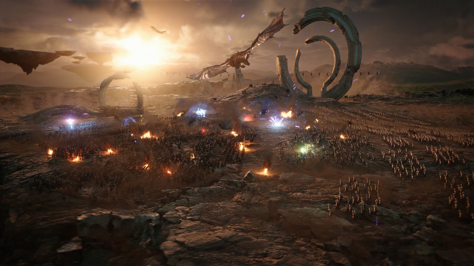 an image of the battlefield in Immortals of Aveum