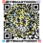 WWE SuperCard QR code from @ITSMASTODON.