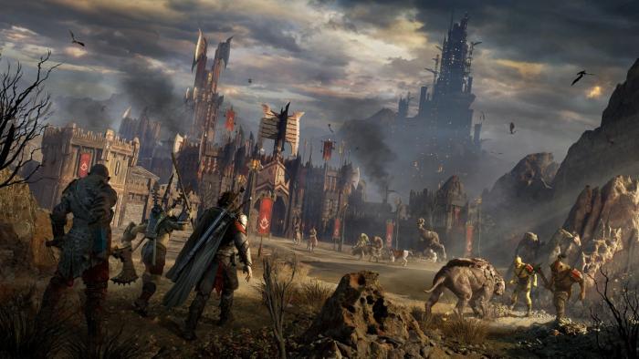 Image of middle earth shadow of mordor