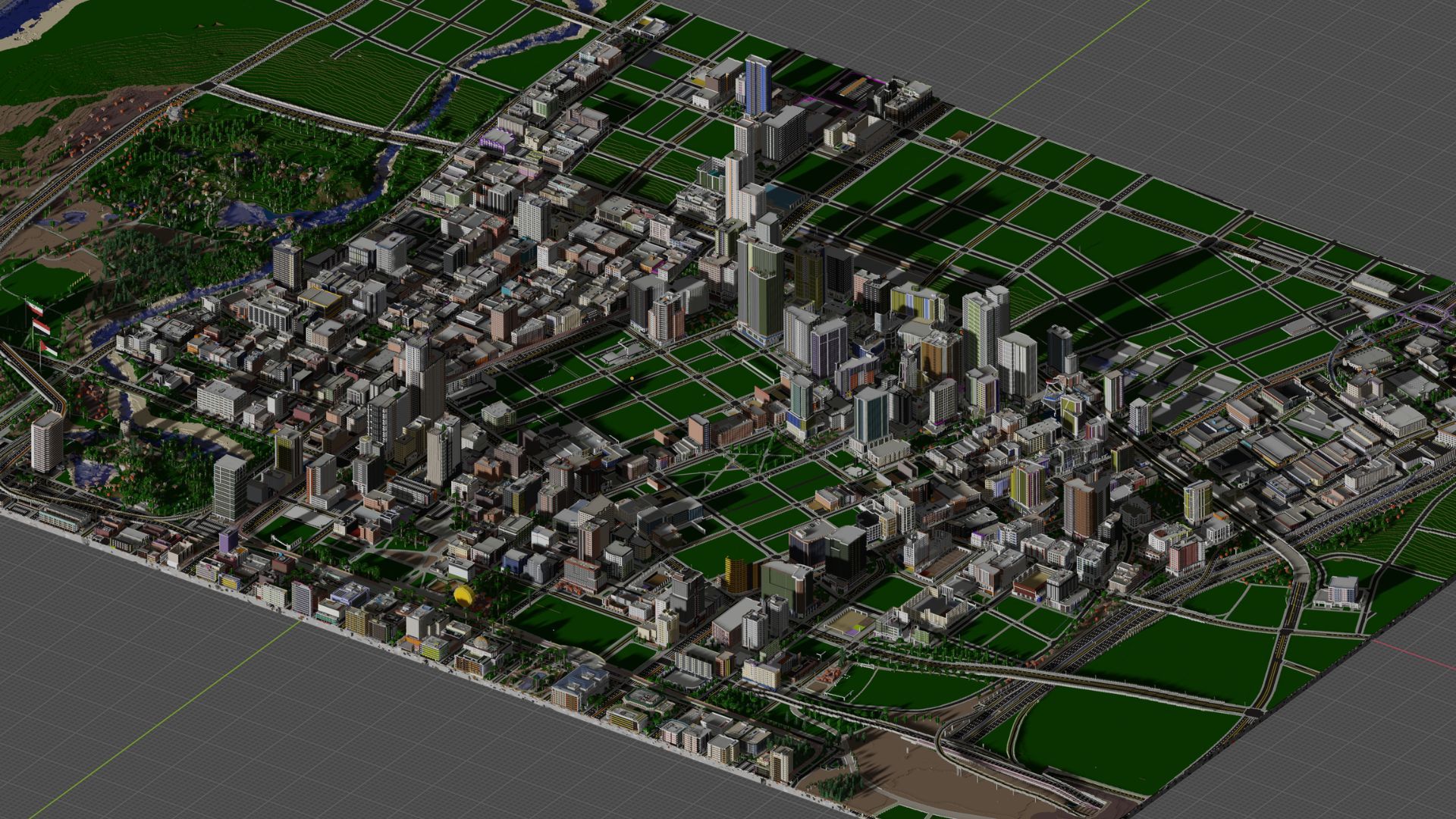 Step Aside Sim City, This Minecraft Player Is Taking City Building to a Whole New Level