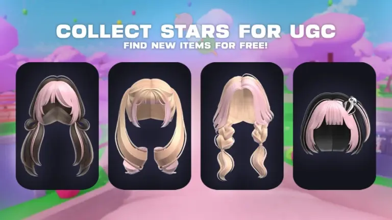 Collect Stars for UGC different hairstyles 