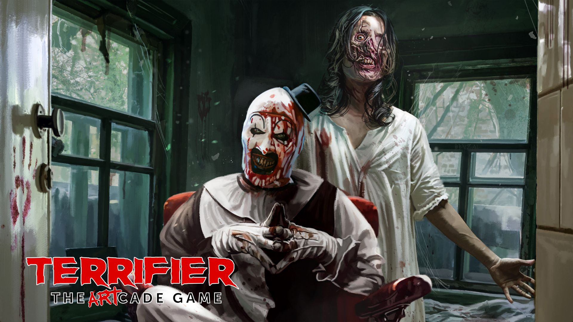 Unleash Chaos as Art the Clown in Terrifier: The ARTcade Game