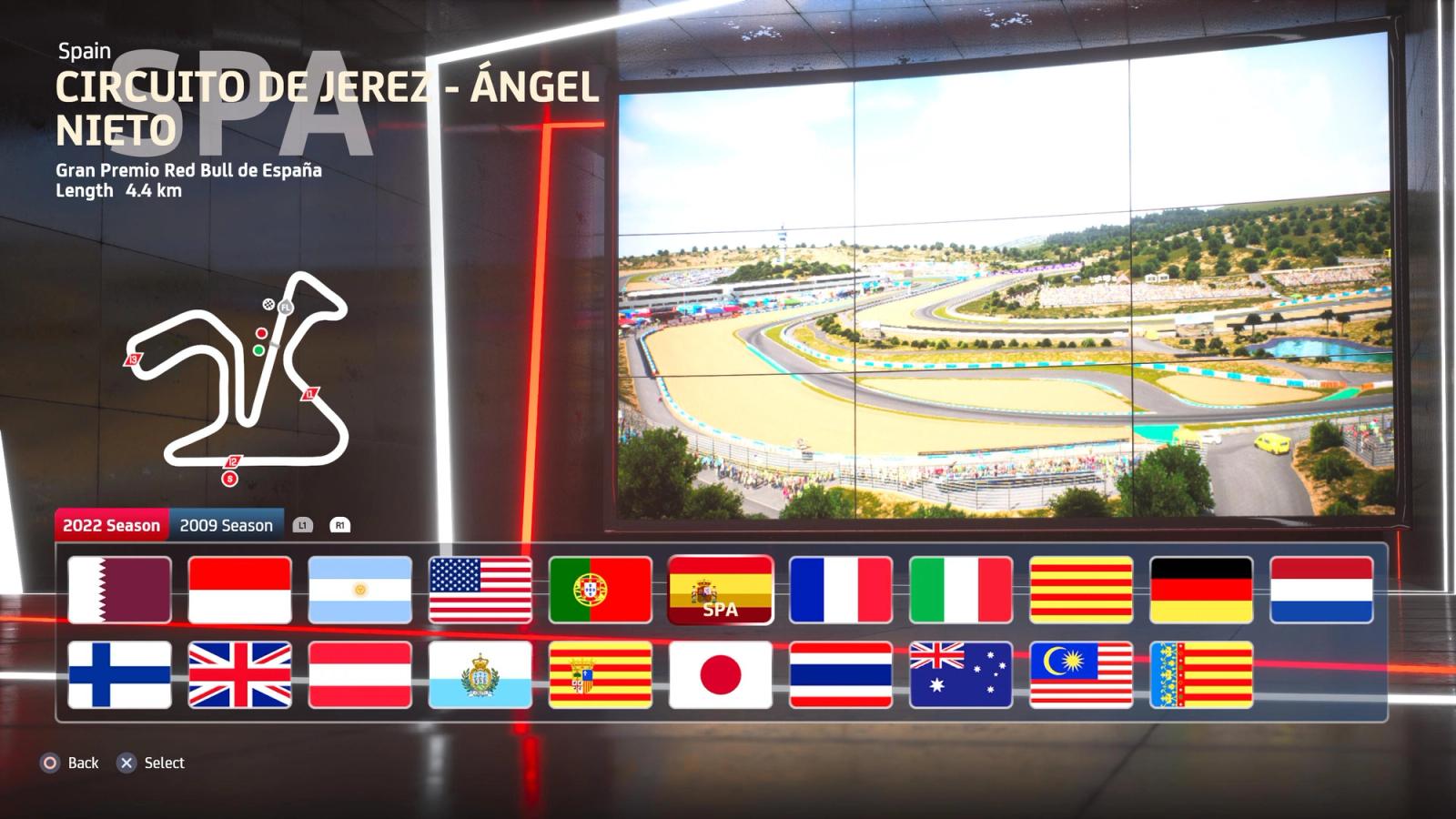 MotoGP 23 tracks Jerez, Spain