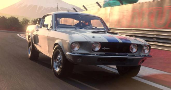 A Mustang in Forza Motorsport