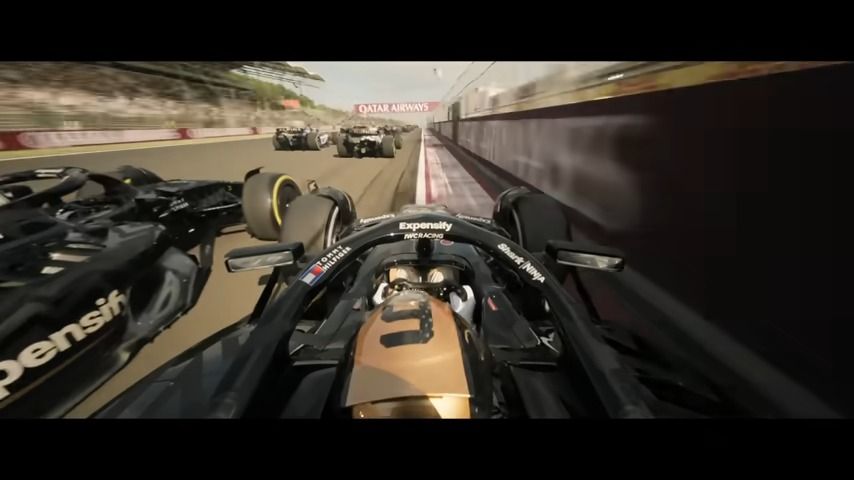 F1 movie first trailer released