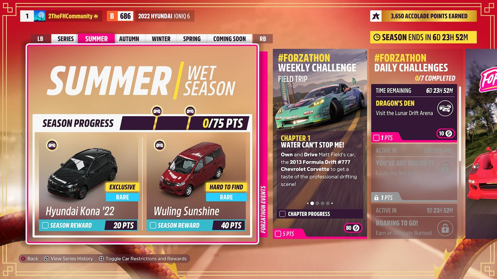 Forza Horizon 5 Lunar New Year Summer playlist