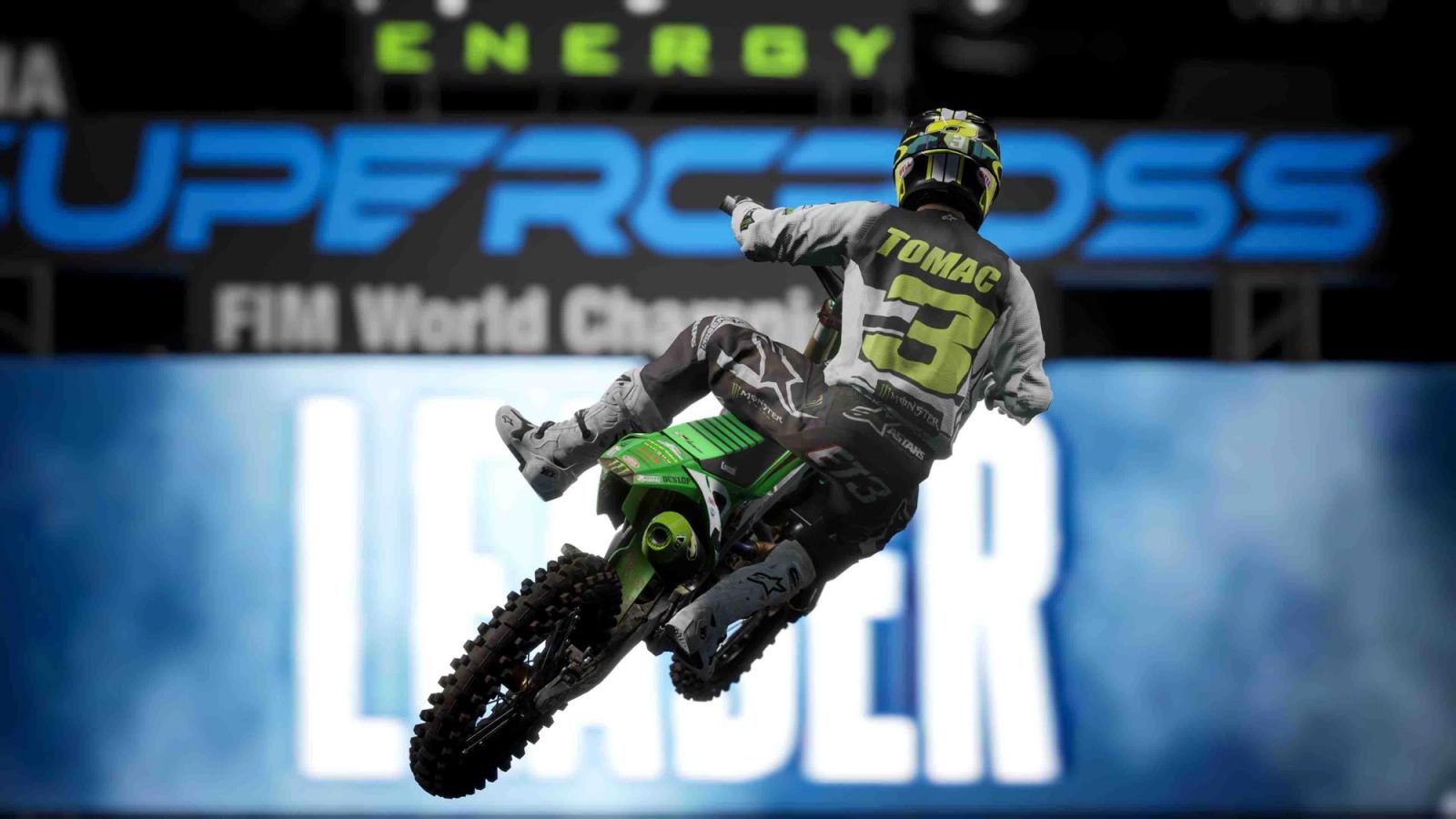 Monster Energy Supercross 4 - Tomac flies through the sky