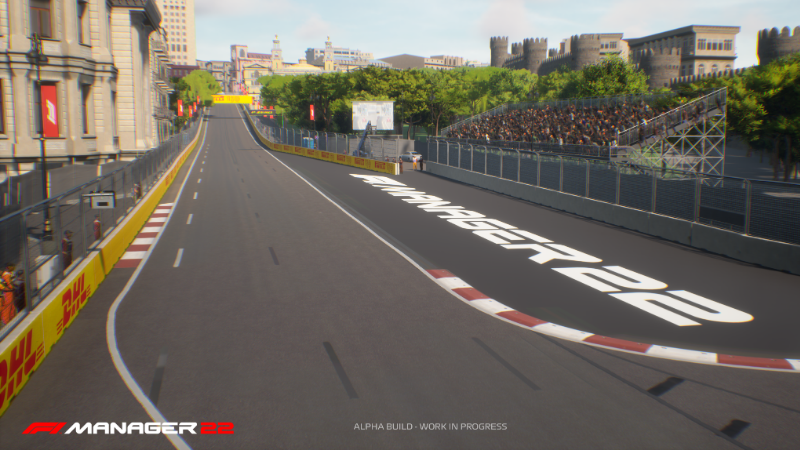 F1 Manager 2022 Baku Azerbaijan