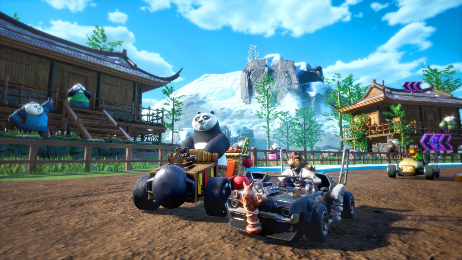 DreamWorks All-Star Kart Racing screenshot Kung Fu Panda