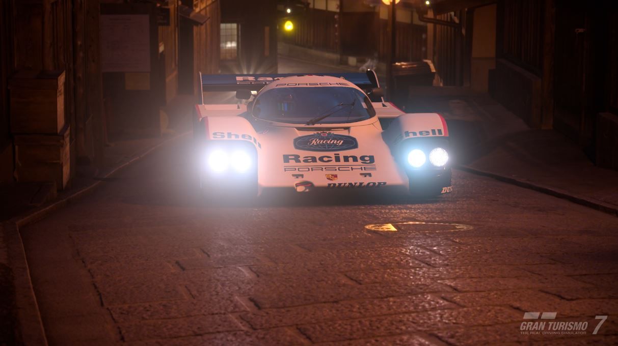 The Porsche 962 C '88 in Gran Turismo 7