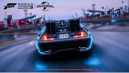 Forza Horizon 5 DeLorean