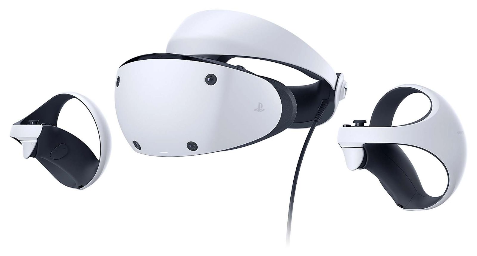 PlayStation VR2 headset and Sense controller