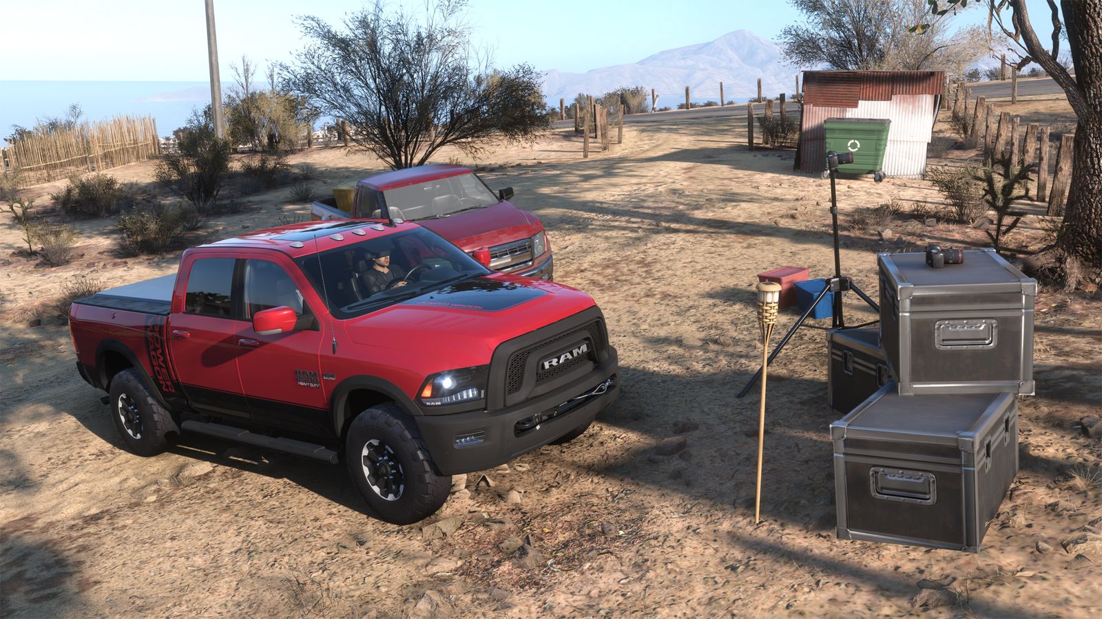 Forza Horizon 5 StreetDog Photo Challenge camera equipment in Lago Blanco