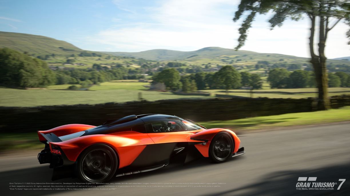 Aston Martin Valkyrie in Gran Turismo 7