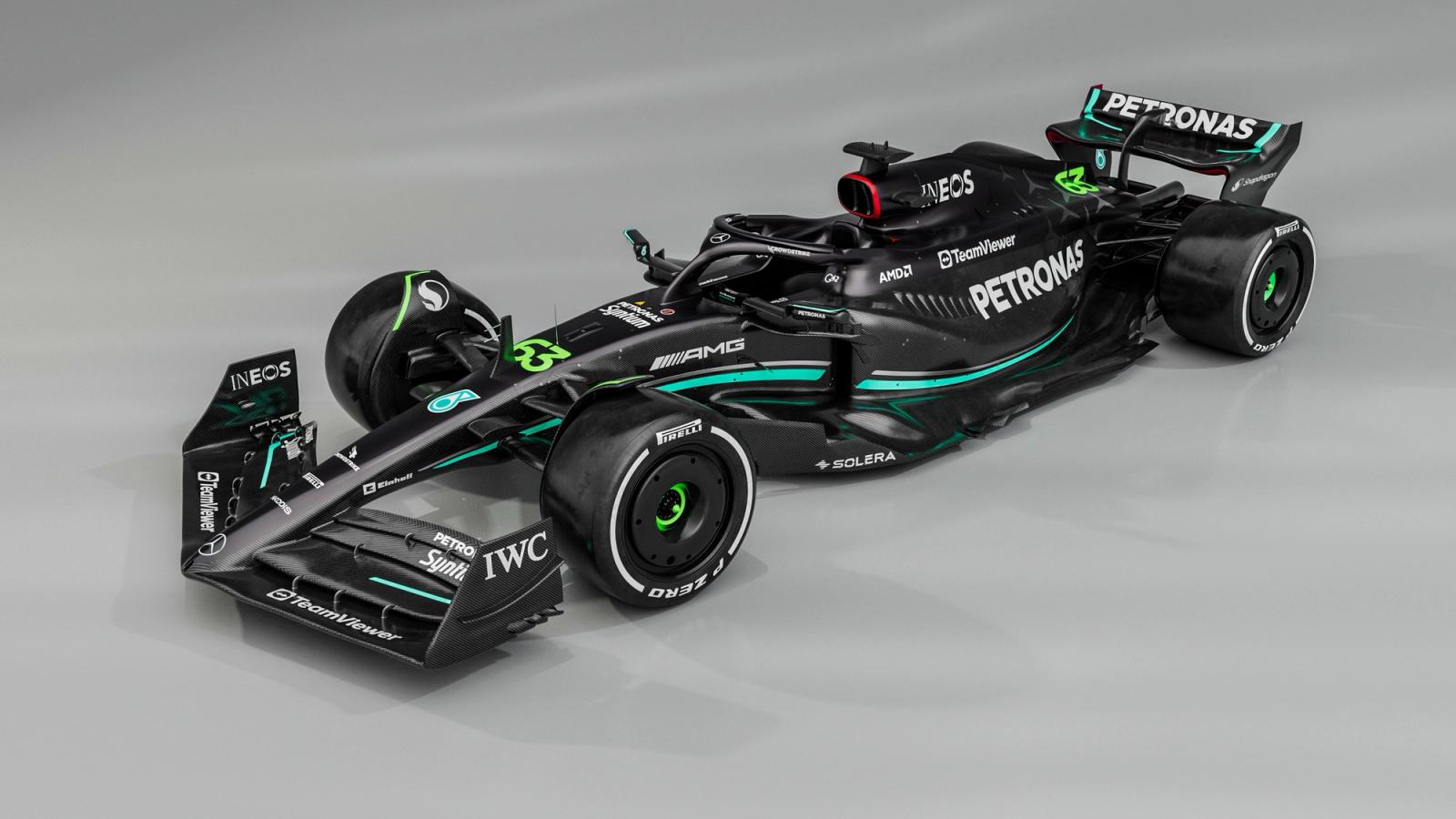 Mercedes-AMG W14 car F1 23