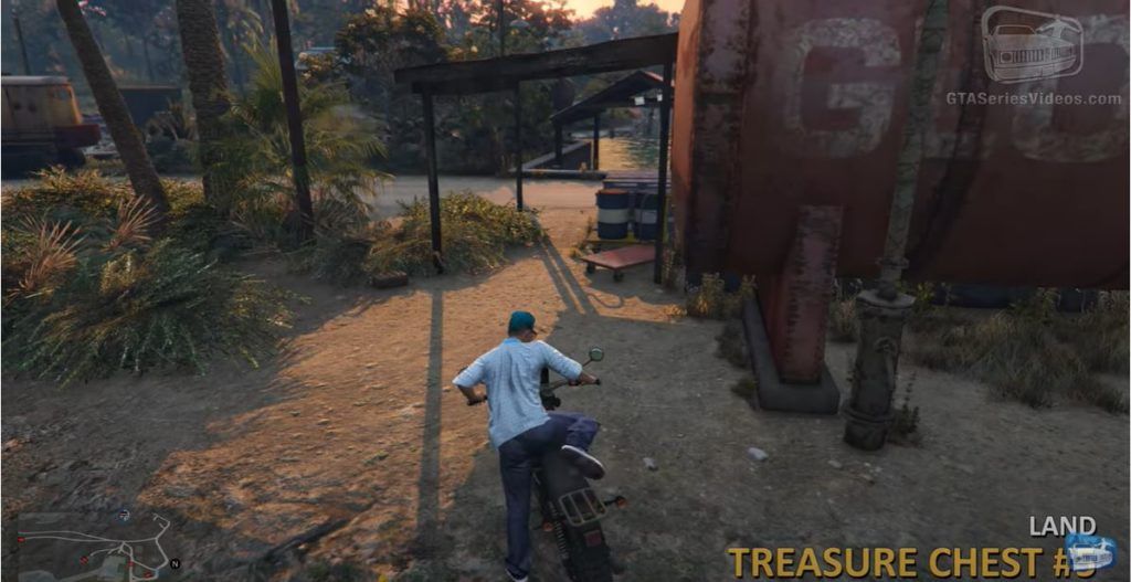 GTA Cayo Perico Treasure Chest 5 Land