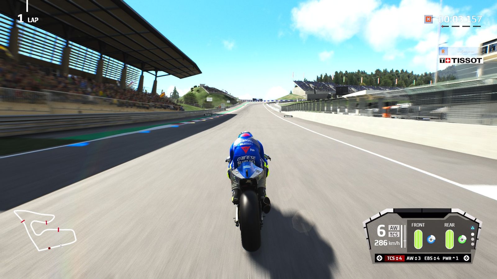 MotoGP 21 Austria braking