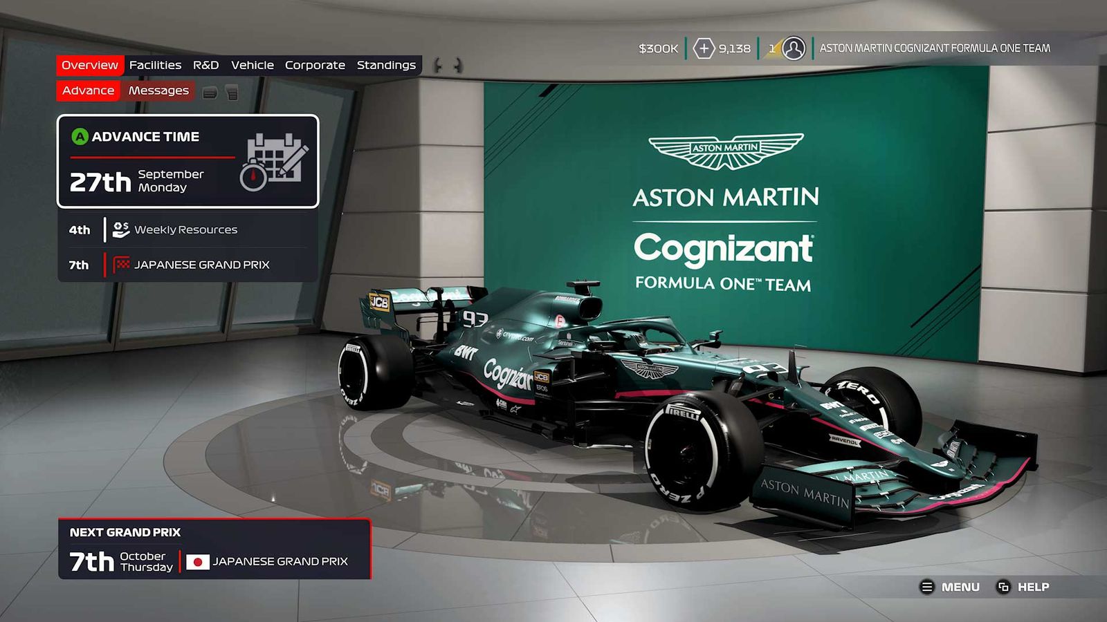 F1 2021 career mode HQ