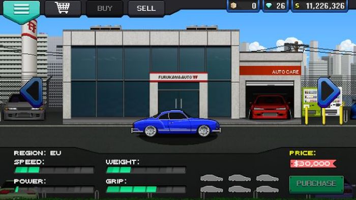 Pixel Car Racer