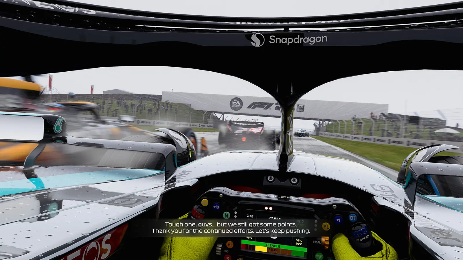 F1 24 Cockpit camera