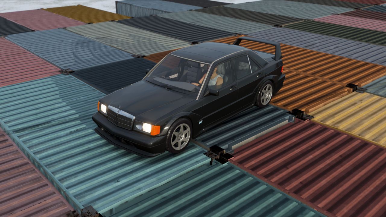 fh4 mercedes 190e