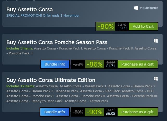 assetto corsa deal