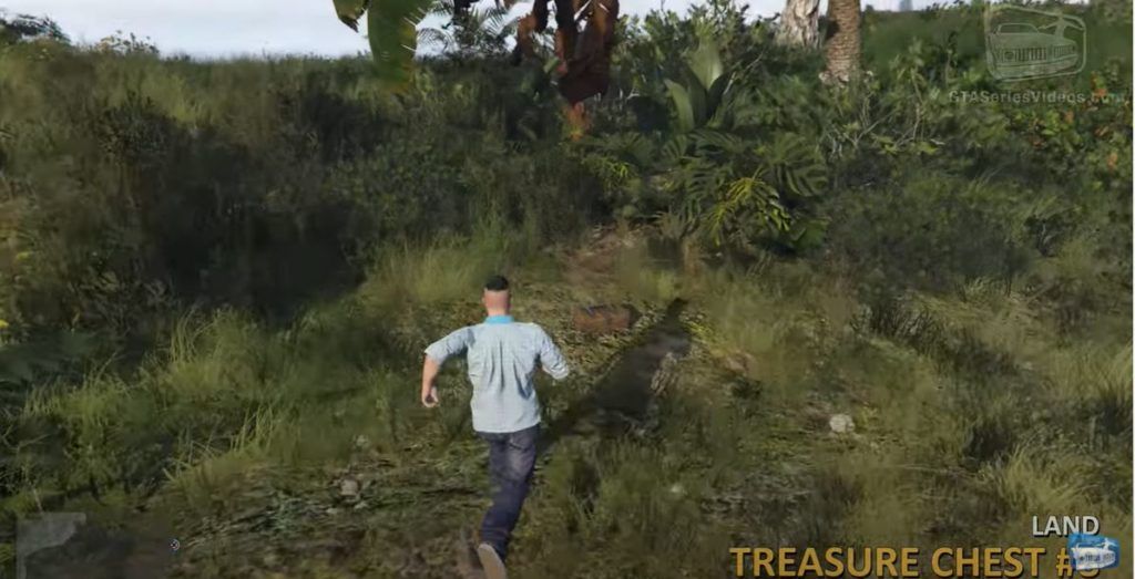 GTA Cayo Perico Treasure Chest 8 Land