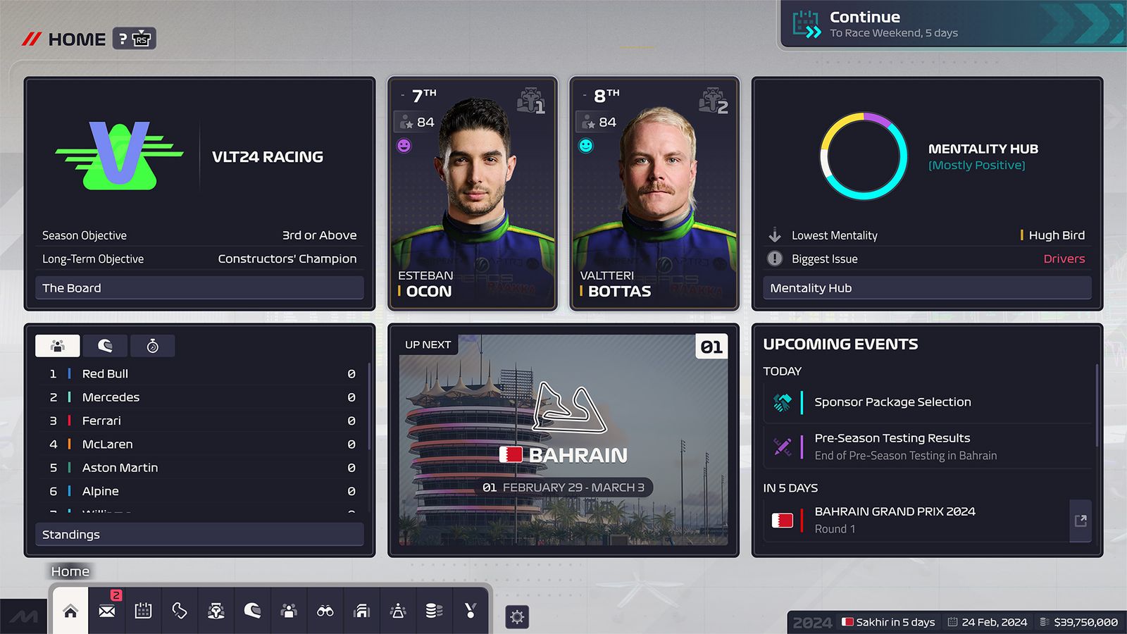 F1 Manager 2024: First Feature Focus video dives further into Create a Team