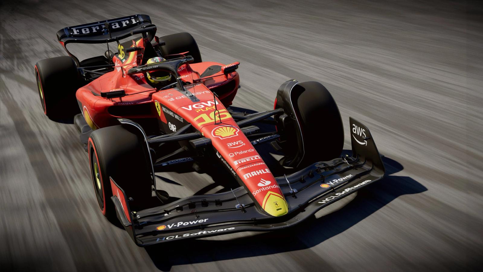 F1 23 Ferrari Racing Tribute livery