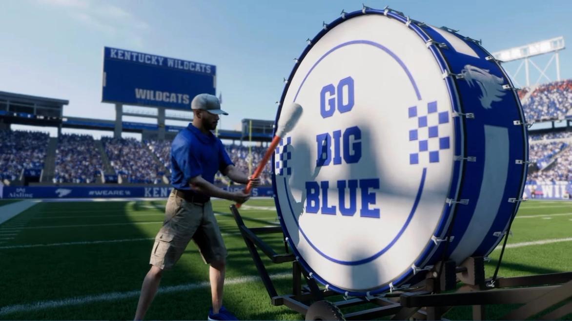 College Football 25 Kentucky Wildcats entrance