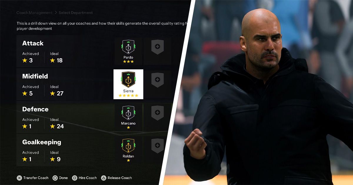 FC 24 Career Mode Coaches