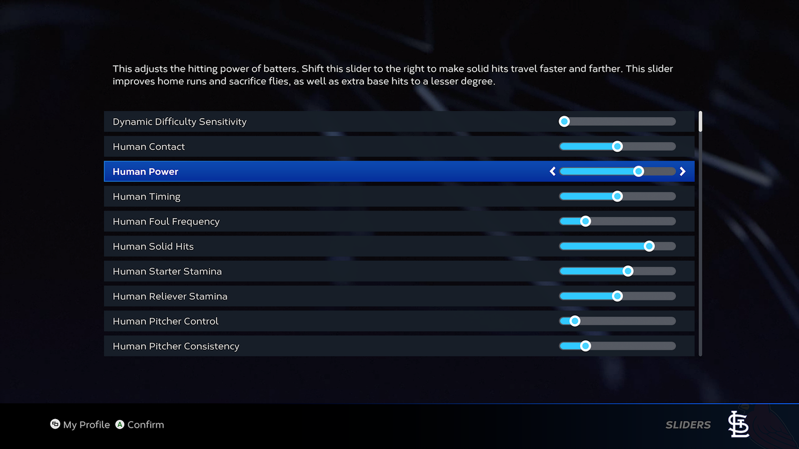 There are many ways to customize your Sliders in MLB The Show 23