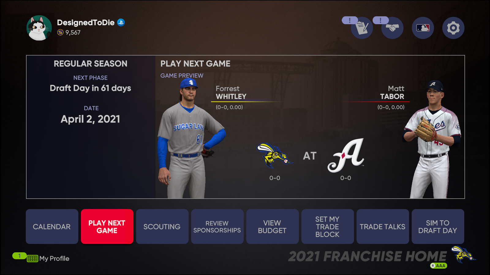 MLB The Show 21 Franchise Mode Guide