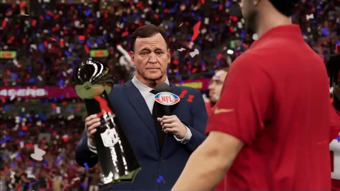 Madden 25 Franchise Super Bowl Celebration