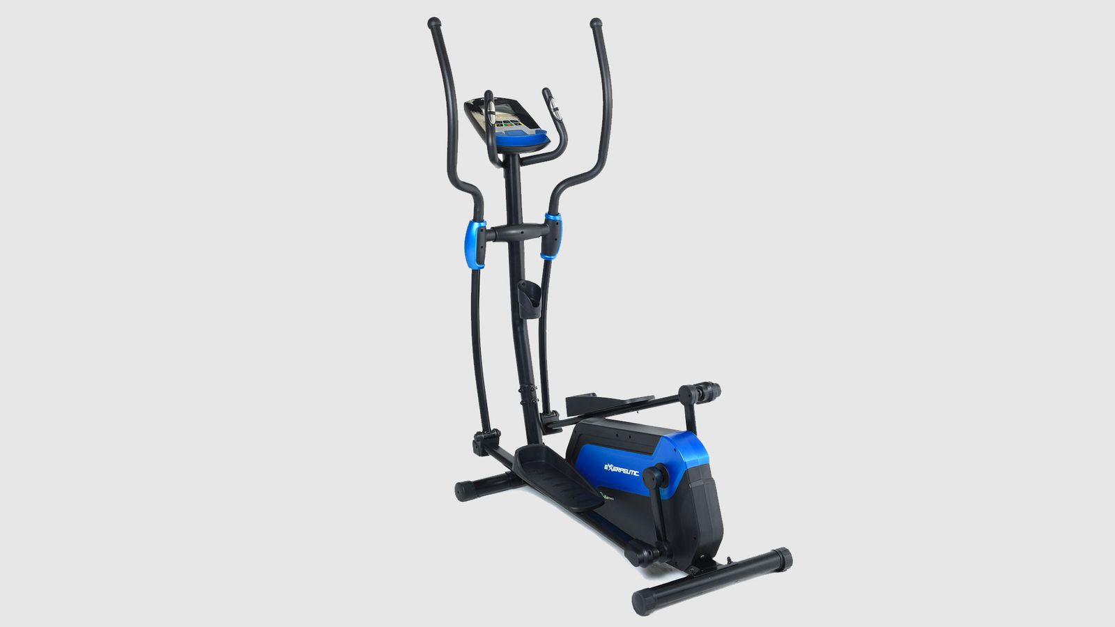 Exerpeutic 6000 QF product image of a black and blue elliptical.