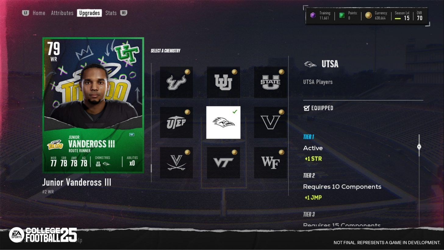 EA Sports College Football 25 Ultimate Team Offensive and Defensive schemes